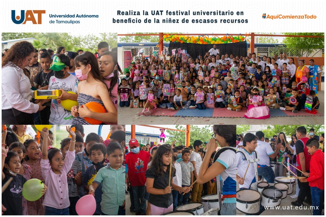<strong>Realiza la UAT festival universitario en beneficio de la niñez de escasos recursos</strong>
