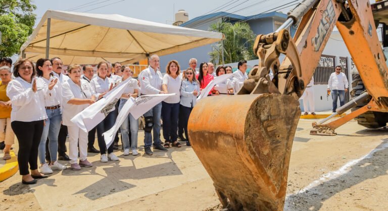 Cumple Adrián Oseguera con la modernización de calles en Ciudad Madero