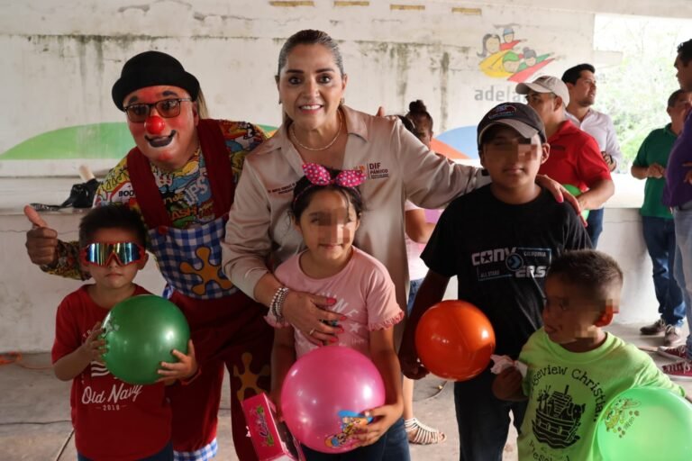 CONTINÚAN LOS EVENTOS DEL DIA DEL NIÑO EN COMUNIDADES DE PÁNUCO