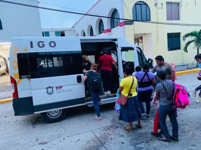 TRASLADAN A NIÑOS DE EL HIGO A RECIBIR TERAPIAS EN EL CRIT DE ALTAMIRA