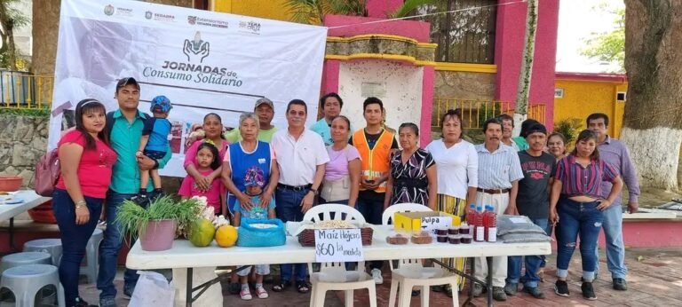 ROTUNDO ÉXITO DE LAS JORNADAS DE CONSUMO SOLIDARIO EN OZULUAMA