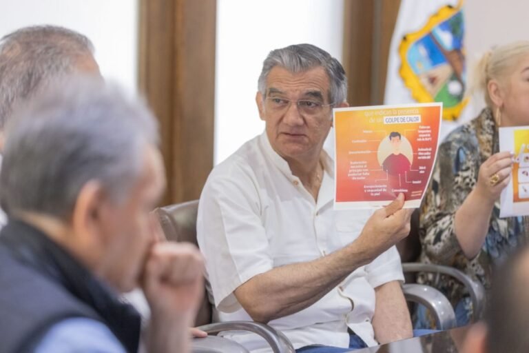 Ante ola de calor, gobernador instruye acciones inmediatas para proteger a la población