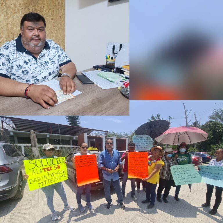 AIRADA PROTESTA CONTRA MAESTRO DE SECUNDARIA TÉCNICA EN TAMPICO ALTO