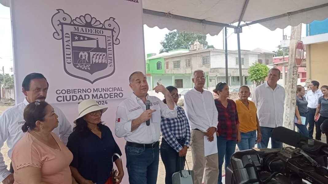 Calle que formó parte de la «estafa maestra» finalmente fue pavimentada en Madero