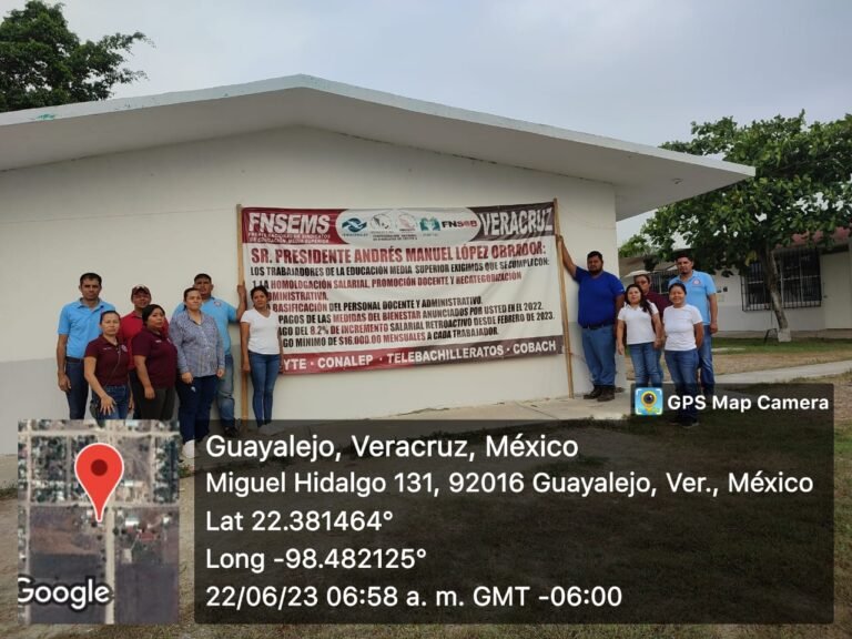 Cumplen advertencia y paran labores a nivel nacional trabajadores de subsistemas de educación media superior