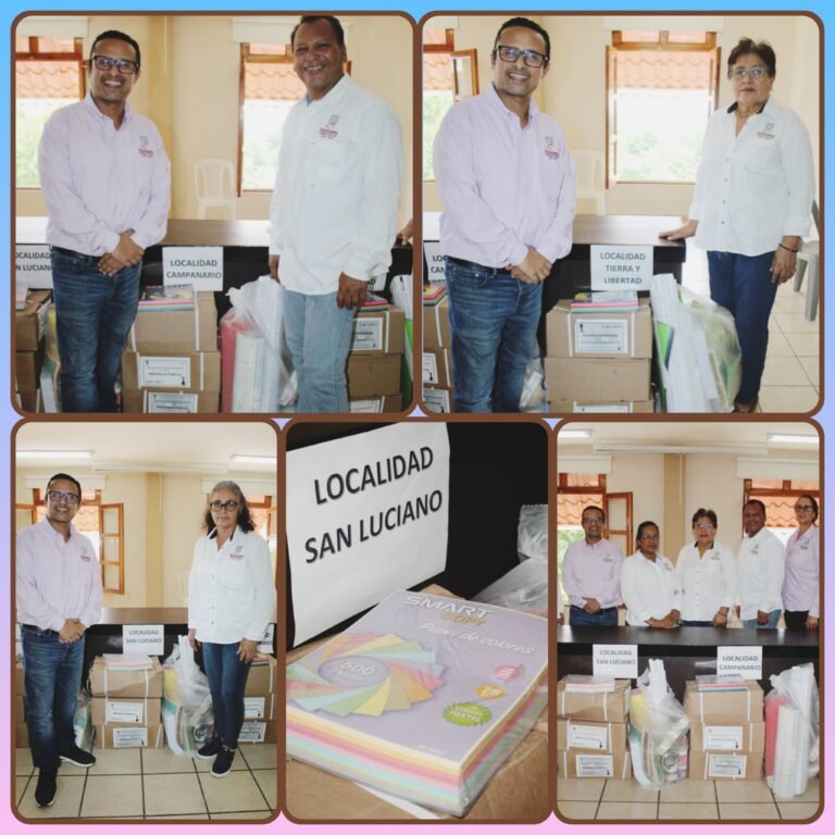 CARLOS PÉREZ SOSA GESTIONA Y ENTREGA LIBROS PARA EL CURSO DE VERANO EN LA BIBLIOTECA DE OZULUAMA