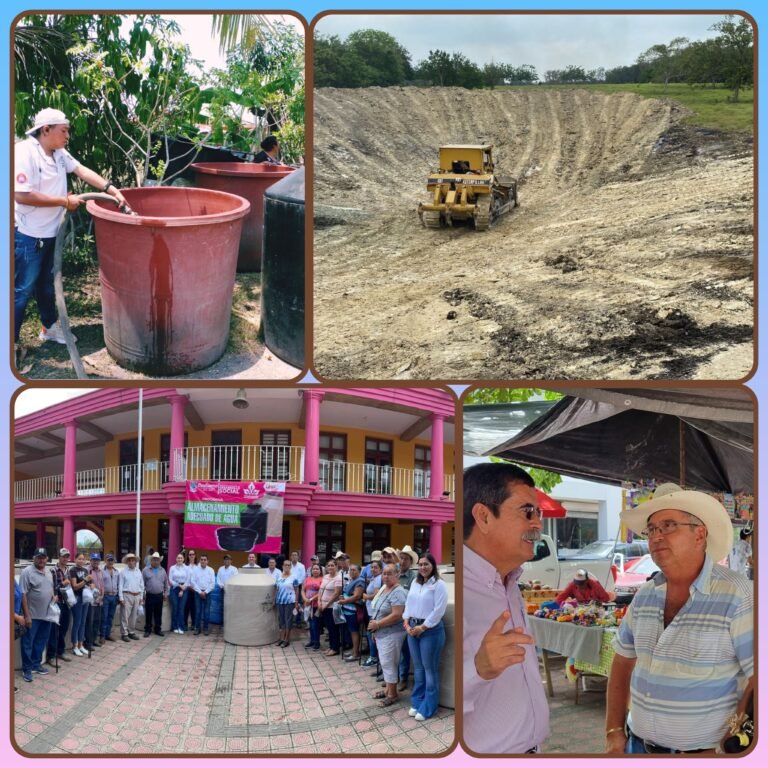SE CUBRE AL CIEN CON AGUA A LOS  OZULUAMENSES; AGUSTÍN RAMOS