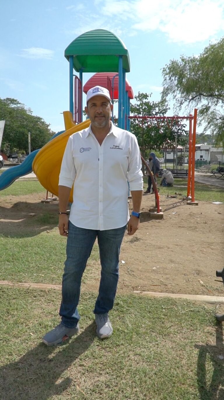 Pepe Shekaibán Supervisa Rehabilitación de Áreas Recreativas en Tampico