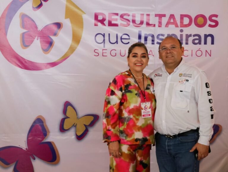 Maritza González Ortiz presenta informe  semestral del DIF en «Resultados que Inspiran»