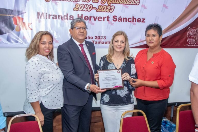 Reitera Aída Feres de Nader su Total Apoyo al Desarrollo Integral de los Estudiantes Tampiqueños