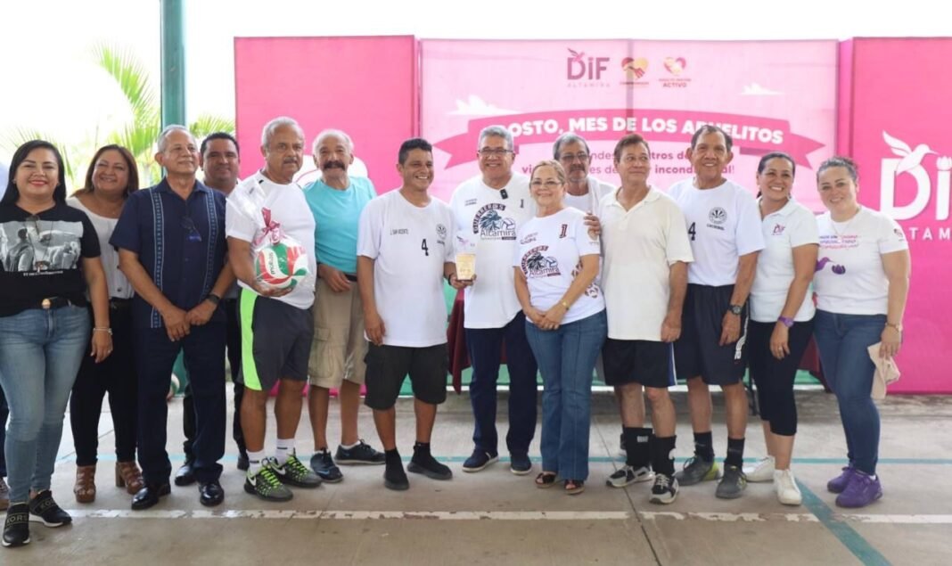 PROMUEVE DIF ALTAMIRA LA VITALIDAD EN ABUELITOS DEL MUNICIPIO