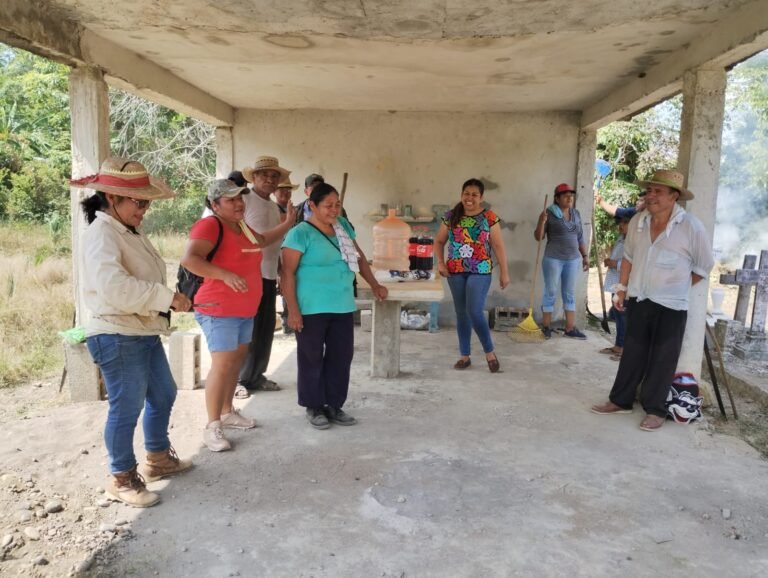 Participan ciudadanos en acciones de limpieza del panteón y camino