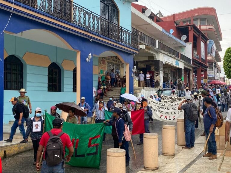 Tantoyuquenses tomaron sus precauciones por marcha del FNLS
