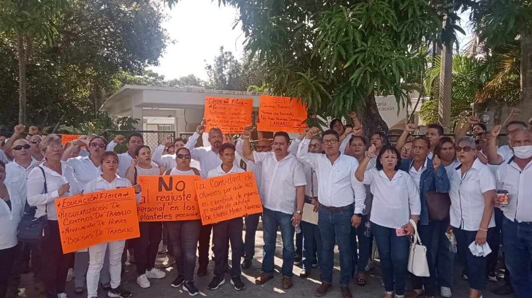 SET Viola Acuerdos con SNTE y Maestros Ponen Candados a la SET y a los CREDES