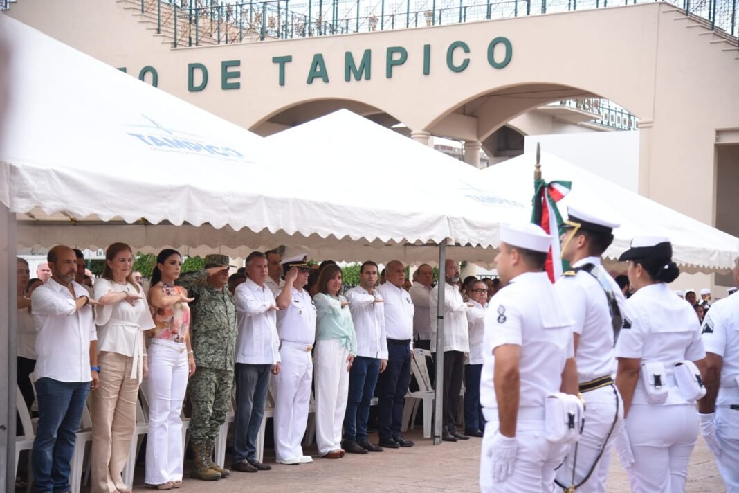 Encabeza Chucho Nader 194 Aniversario de la Victoria de Tampico de 1829