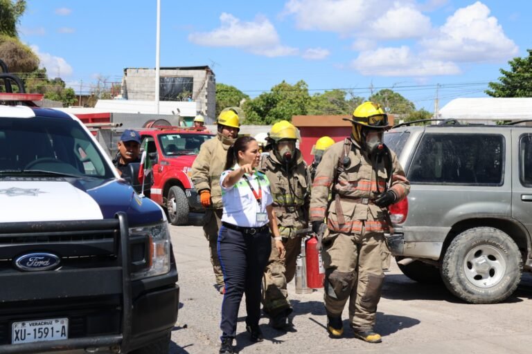 PC Municipal Encabeza el Segundo Simulacro Nacional 2023 en Pánuco