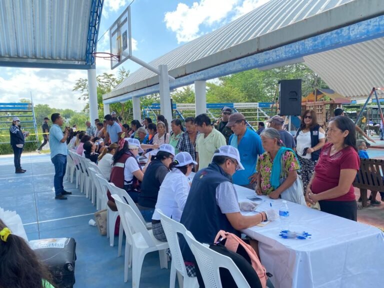 Autoridades municipales se coordinaron para la realización del Tianguis del Bienestar