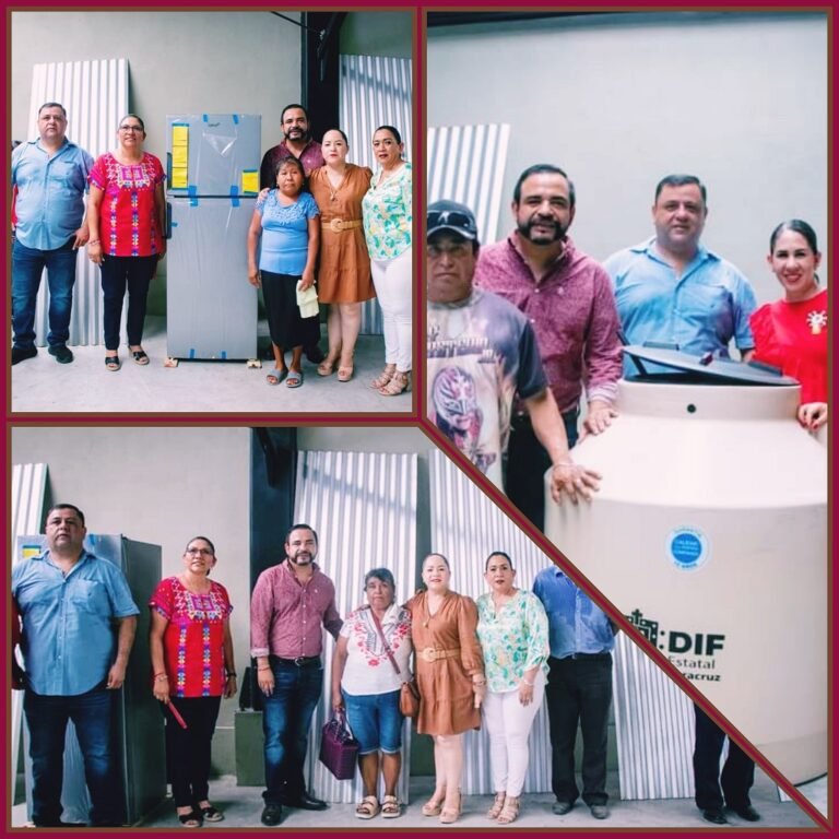 ENTREGA EL DIF DE EL HIGO APOYOS PARA LA   VIVIENDA POPULAR