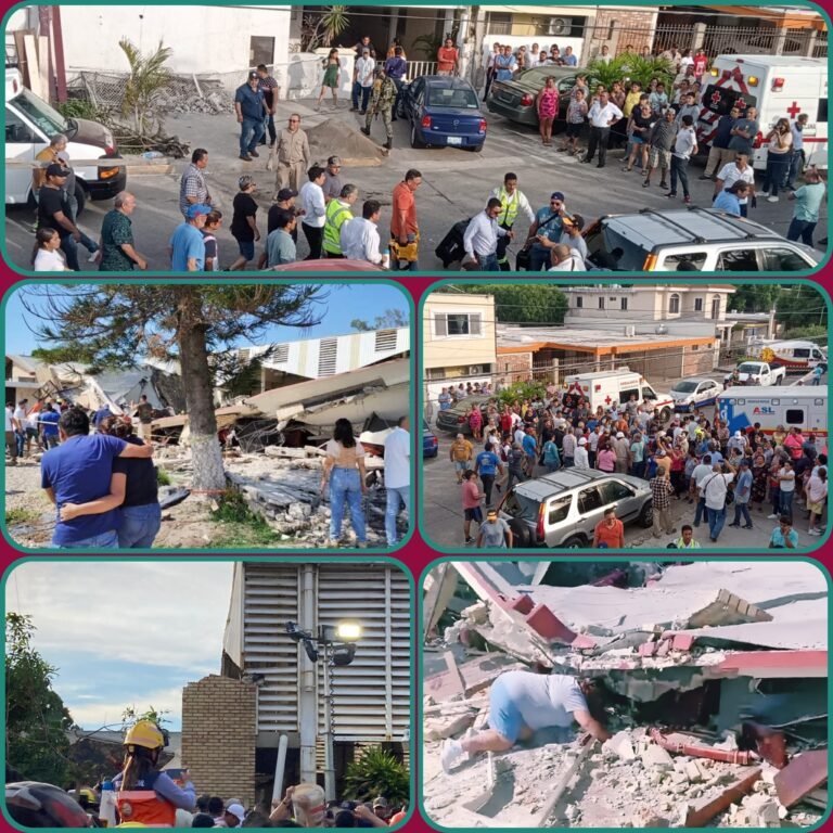 Madero de Luto: Se Derrumba Techo de Iglesia  de la Santa Cruz