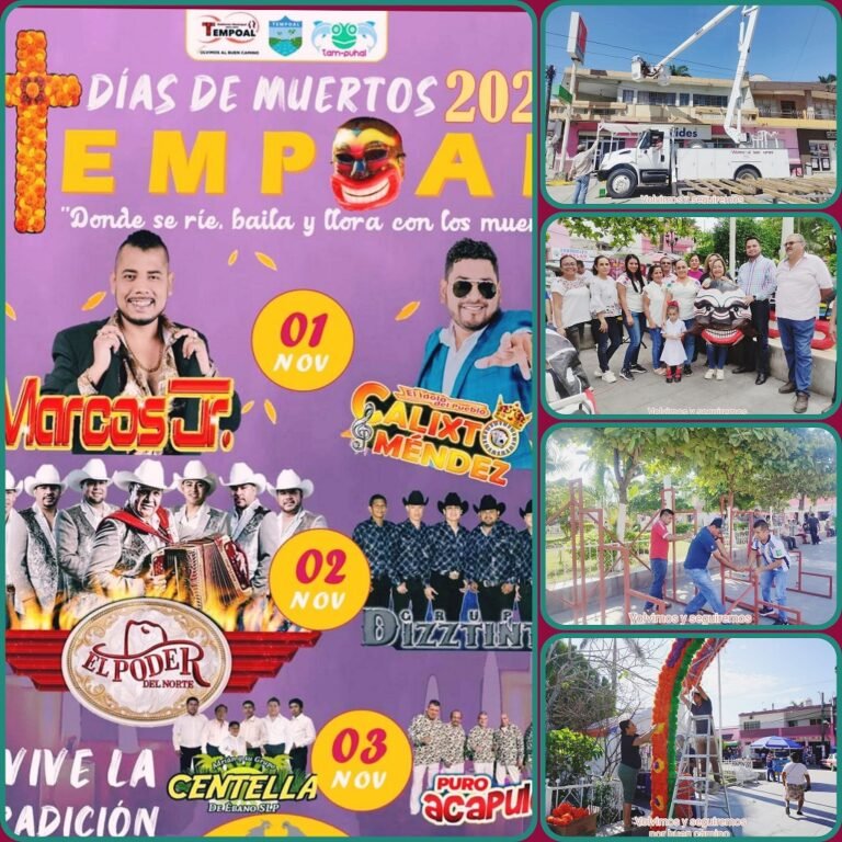 TEMPOAL SE PREPARA PARA LA FESTIVIDAD DEL DIA DE MUERTOS