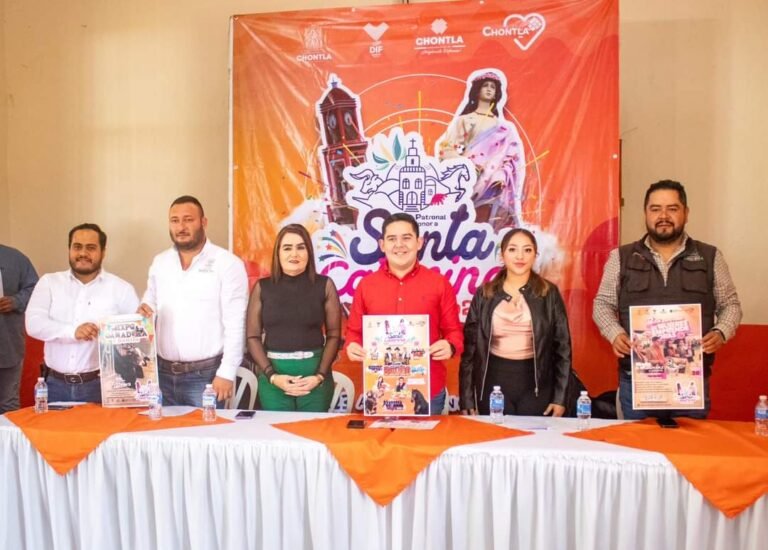 DAN A CONOCER EVENTOS DE LA FERIA  PATRONAL DE CHONTLA 2023