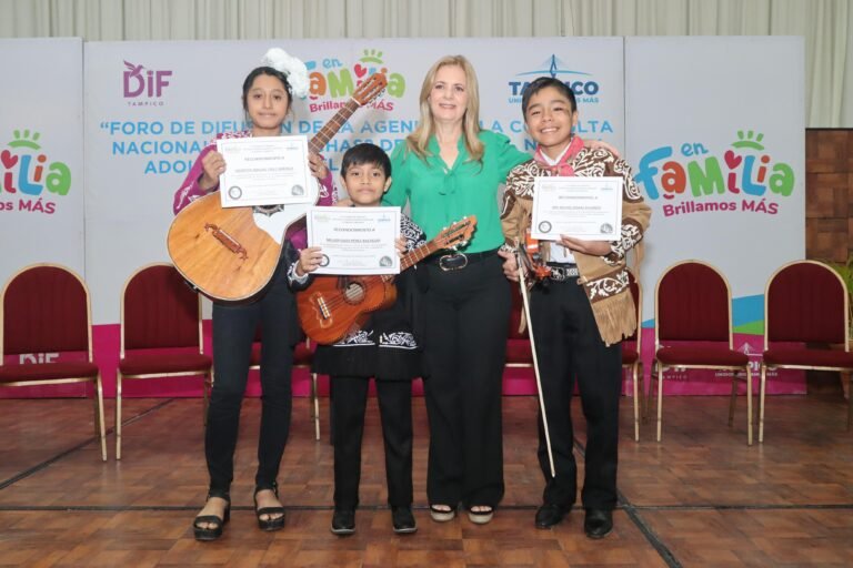 Garantiza DIF Municipal Bienestar de la Niñez Tampiqueña