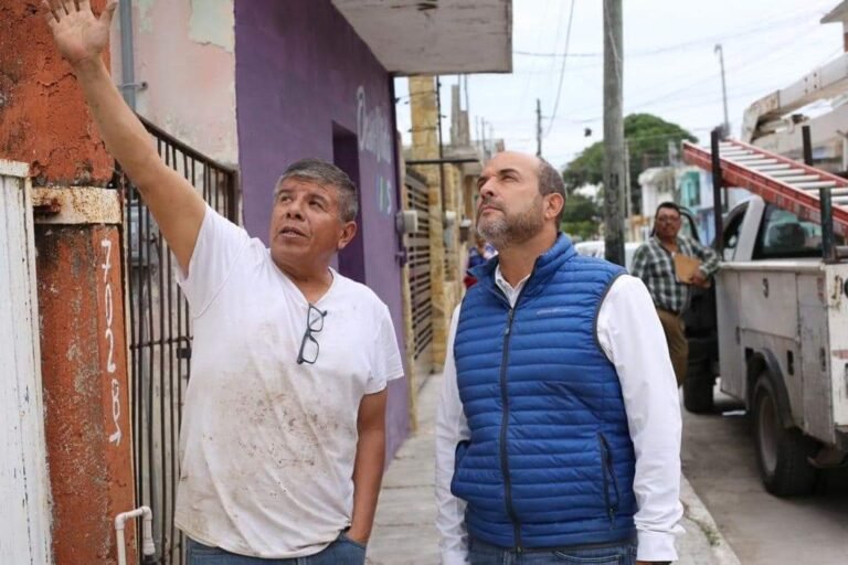 Encabeza Pepe Schekaibán jornada Diciendo y Haciendo en la colonia Morelos