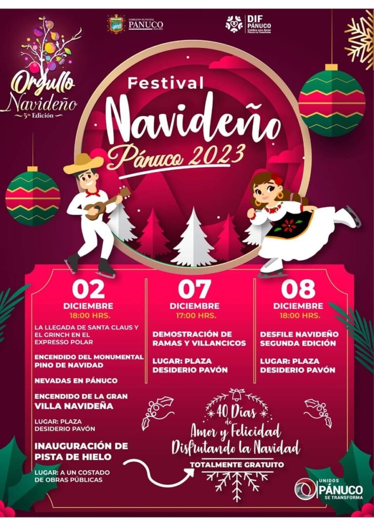 PREPARAN UNA NAVIDAD MÁGICA EN PÁNUCO