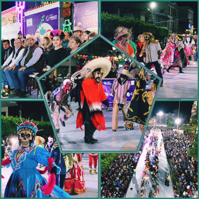 BRILLANTE CULMINACIÓN DEL FESTEJO DE DÍA DE MUERTOS EN PÁNUCO 