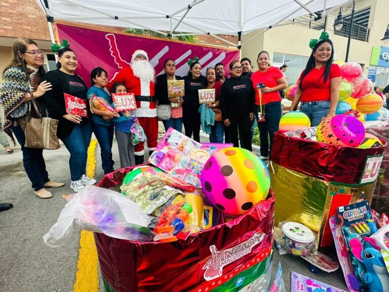 Más de 2 mil personas se suman a la colecta de juguetes “Avanzando de Corazón” en Tampico