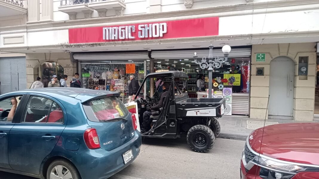 Implementa operativo contra carteristas Guardia Estatal en centro de Tampico