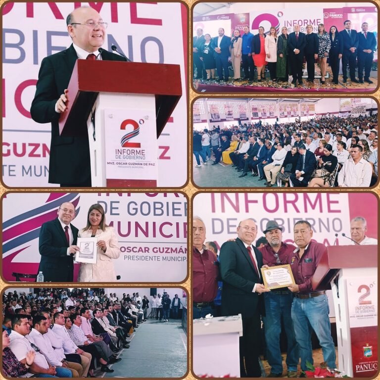 EN MARCHA LA TRANSFORMACIÓN DE PÁNUCO: OSCAR GUZMÁN DE PAZ