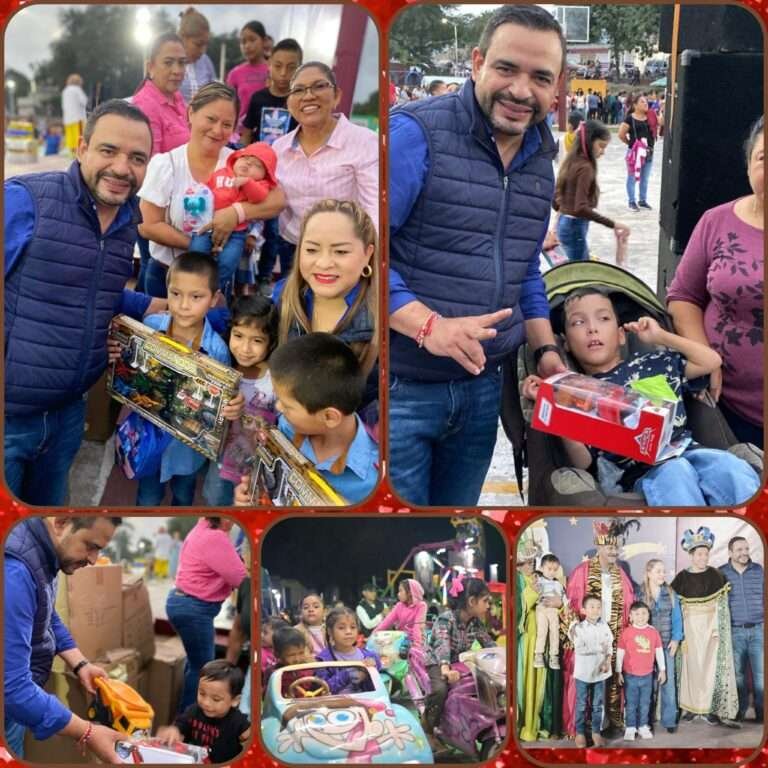 ANIMADO FESTEJO INFANTIL EN EL HIGO POR DIA DE REYES