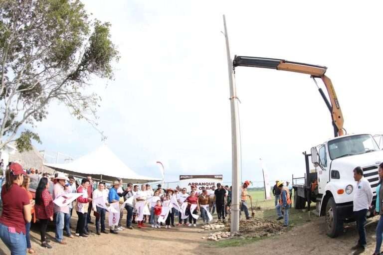ARRANCA GOBIERNO DE ALTAMIRA EL AÑO CON CONSTRUCCIÓN DE CENTRO REGIONAL DEPORTIVO EN EL EJIDO BUENOS AIRES