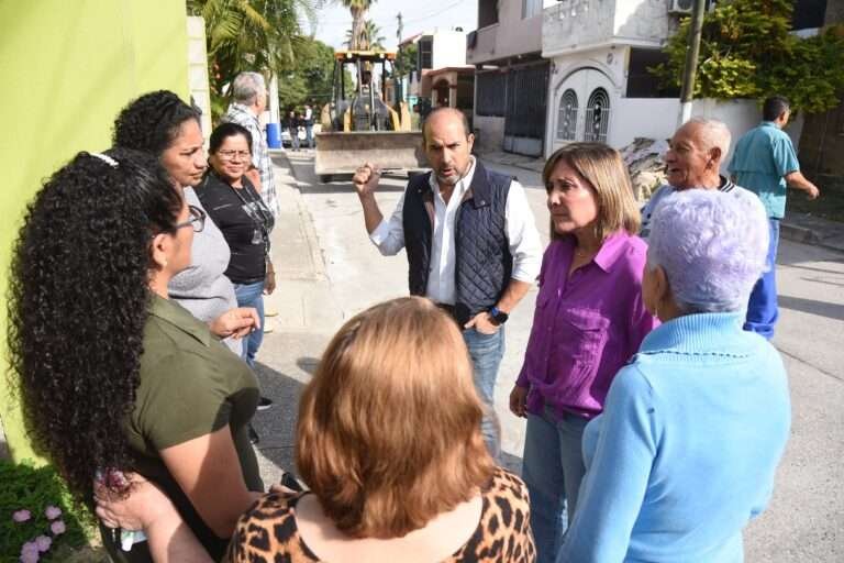 Llevan Rosa González y Pepe Schekaibán Jornada de Limpieza a Zonas Prioritarias