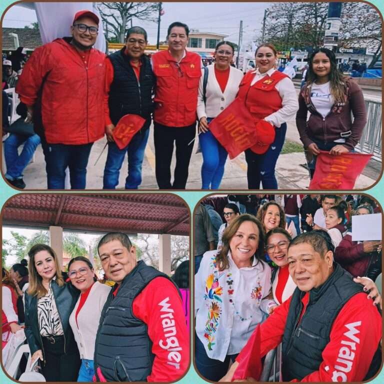 TOMA GUADALUPE RAMÍREZ RIENDAS DEL PT EN TAMPICO ALTO