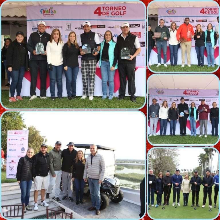 Exitoso Resultó el Torneo de Golf del Sistema DIF Tampico