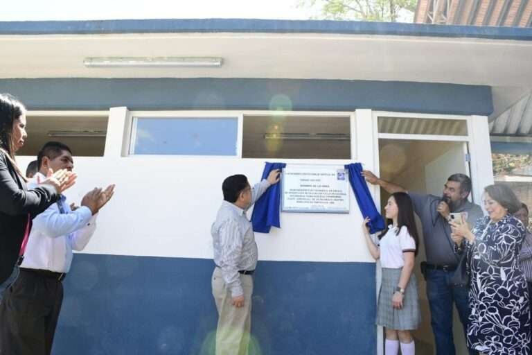 Imparable la entrega de obras en las escuelas