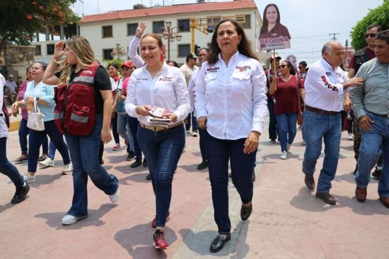 Inicia campaña Lucía Begoña y Rosalía Álvarez a la diputación local por Morena-Verde-PT distrito 01 