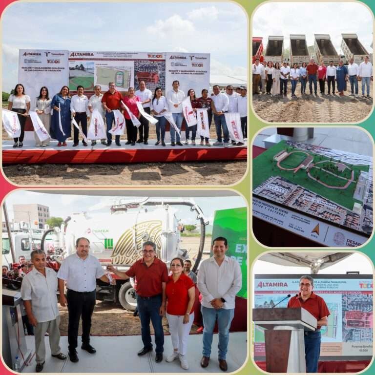 DA INICIO ARMANDO MARTÍNEZ MANRÍQUEZ CON AMBICIOSO PROYECTO DE URBANIZACIÓN EN EX LAGUNAS DE OXIDACIÓN DE LA ZONA CENTRO