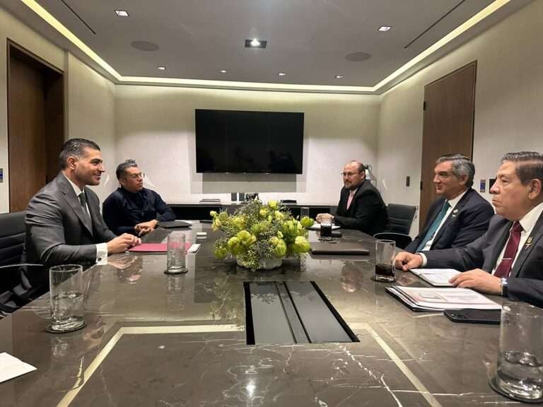 Fortalecer programas federales y seguridad en Tamaulipas, acuerda Américo con Rosa Icela y García Harfuch