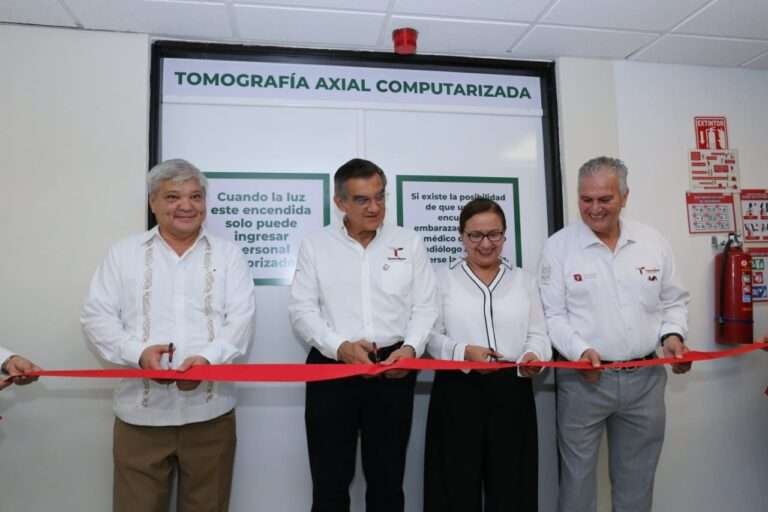 Entrega Américo tomógrafo al Hospital Infantil de Tamaulipas