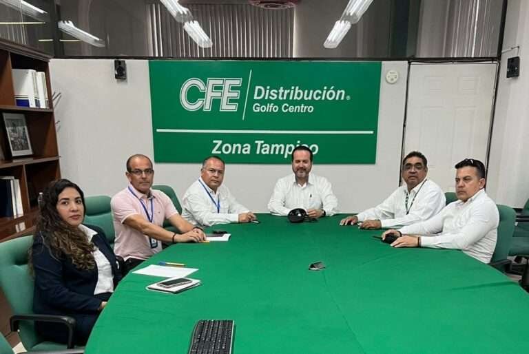 Coordina Gobierno de Tampico Acciones de Protección Civil con CFE