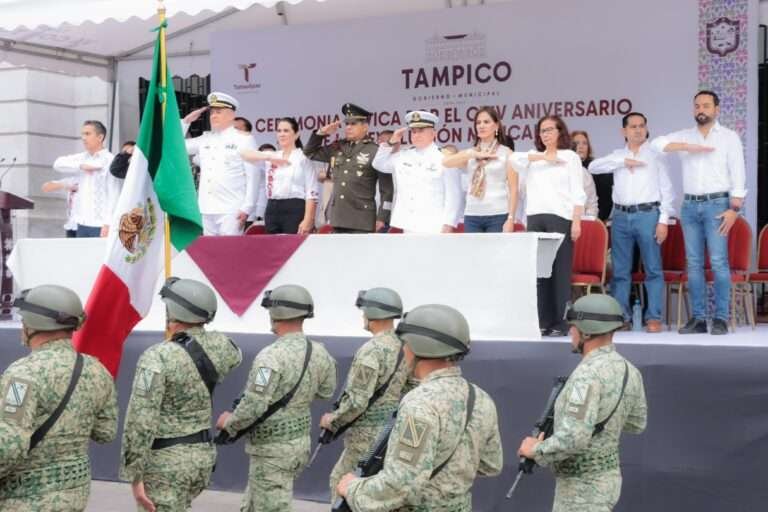 Celebra Tampico CXIV Aniversario de la Revolución Mexicana con Espectacular Desfile