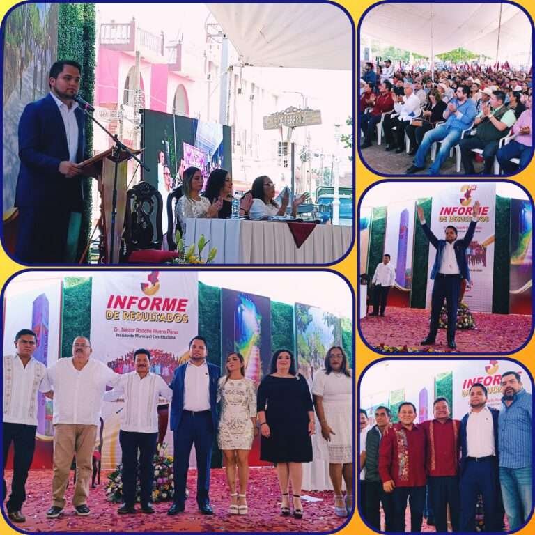 HISTÓRICO 3er INFORME DEL ALCALDE NÉSTOR RODOLFO RIVERA PEREZ