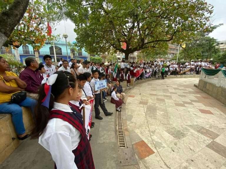 Continúan fomentando valores cívicos en Tantoyuca