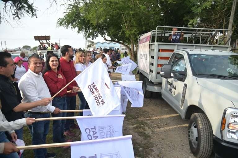 Encabeza Mónica Villarreal Primer Gran Operativo de Limpieza y Bienestar en la colonia Morelos