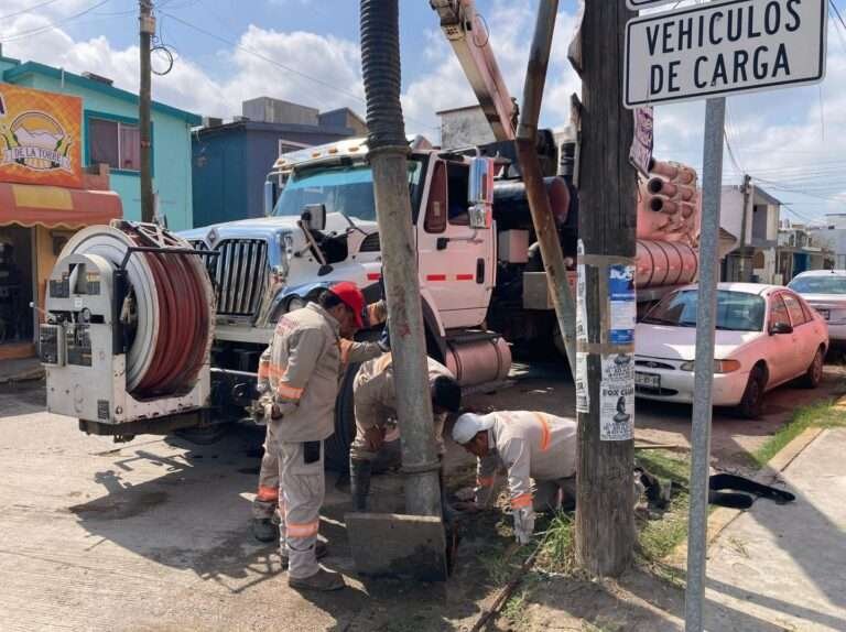 Mejora COMAPA Altamira suministro de agua potable en colonias y fraccionamientos