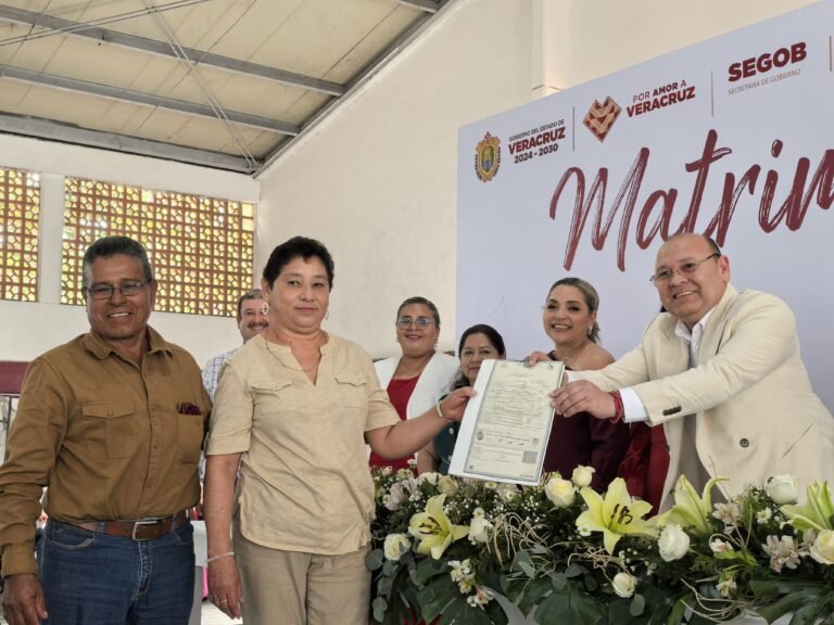 Sistema DIF municipal realiza los matrimonios colectivos Pánuco 2025