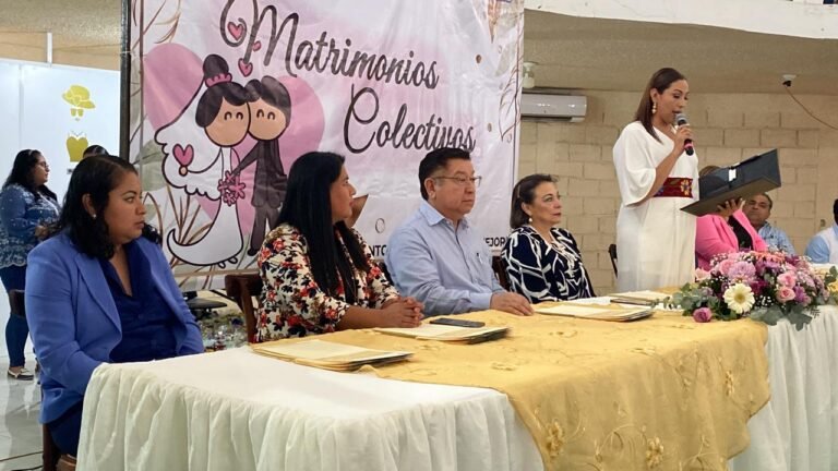 En el Día del Amor y la Amistad 126 parejas legalizan su unión en Tantoyuca